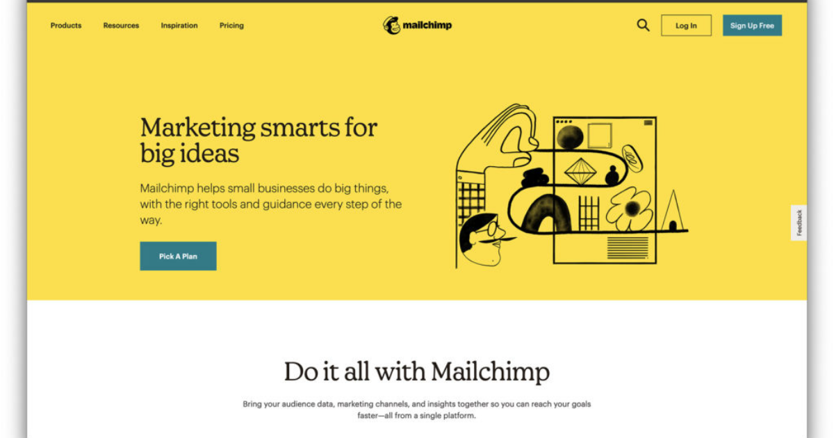 MailChimp Brand Marketing Example