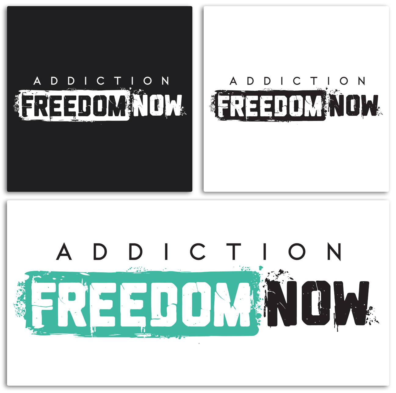 Addiction Freedom Now Logos