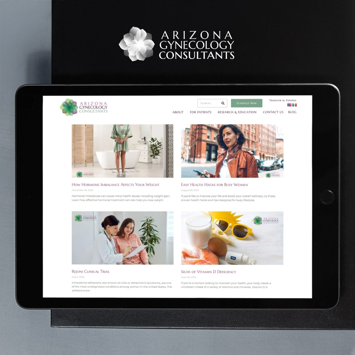 Arizona Gynecology Consultants Content