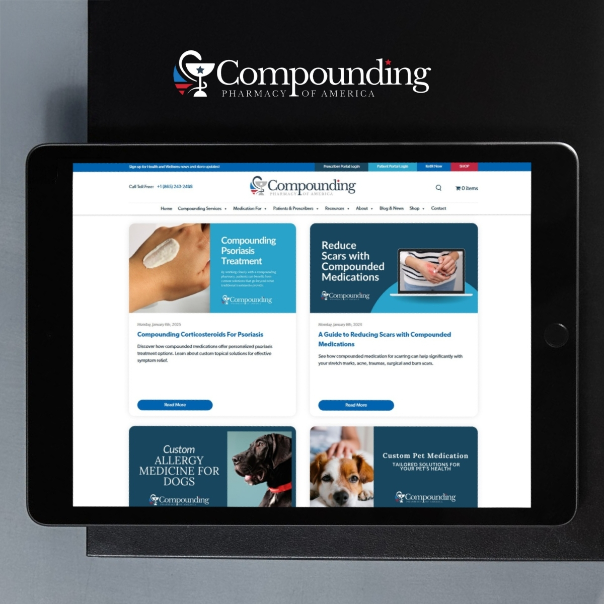 Compounding Pharmacy of America Content